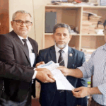 নবীগঞ্জ পৌরসভার কৃতি শিক্ষার্থীদের সংবর্ধনা ও বৃত্তি প্রদান